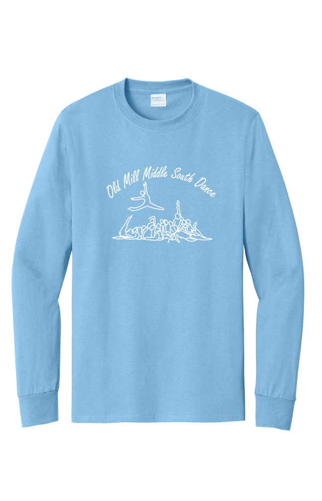 Aquatic Blue Spirit Long Sleeve Tee