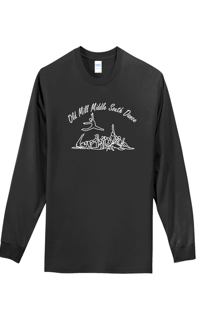 Black Spirt Long Sleeve Tee