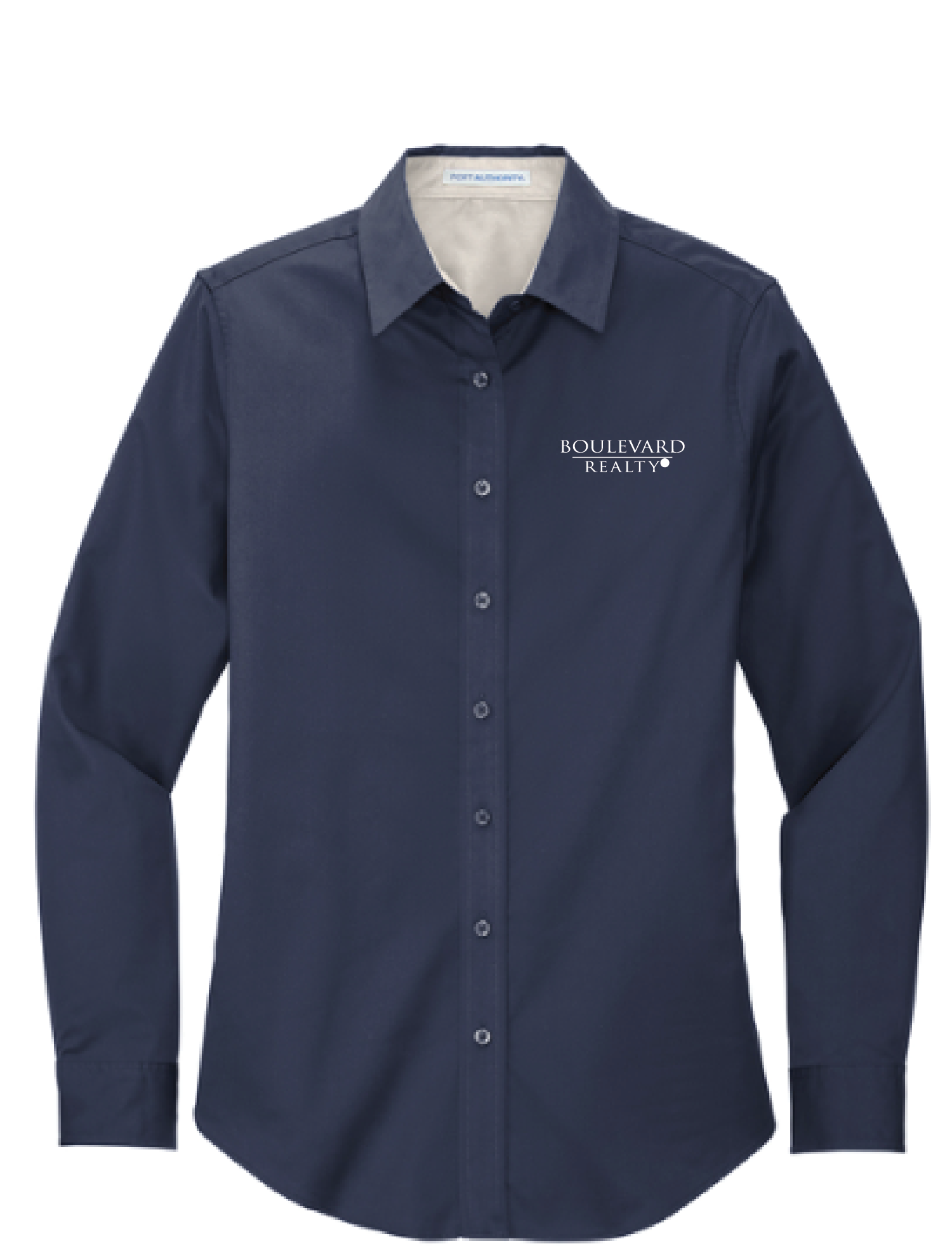 Boulevard Realty Ladies Embroidered Long Sleeve