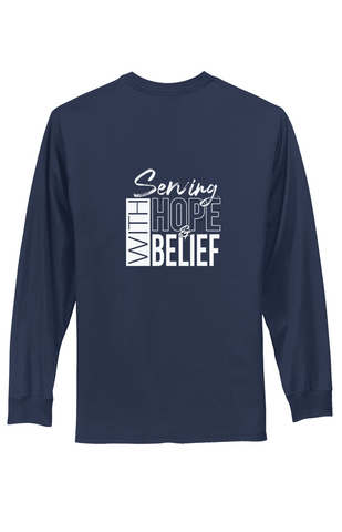 F4TCOS Navy Long Sleeve T-shirt