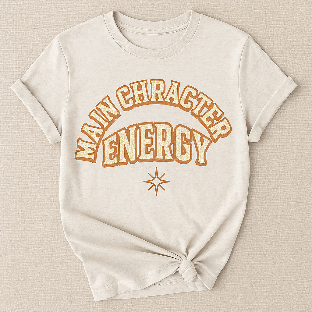 Main Character Energy Tee