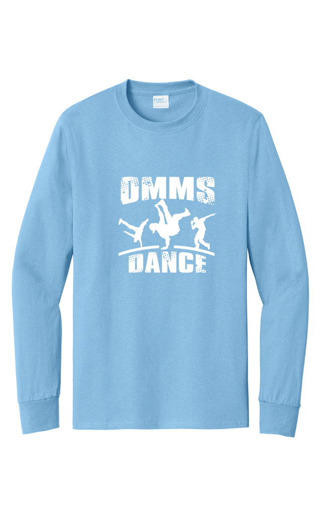 Aquatic Blue Breakin' Long Sleeve Tee