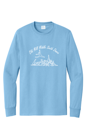 Aquatic Blue Spirit Long Sleeve Tee